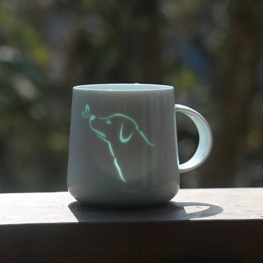Translucent Dog Mug
