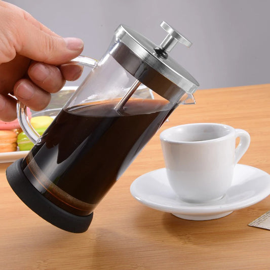 French Press Pot With Filter Multifunctional Hand Punch Coffee Pot